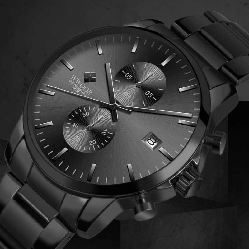 Montre d'affaires pour hommes | Chronographe sportif – Teddy