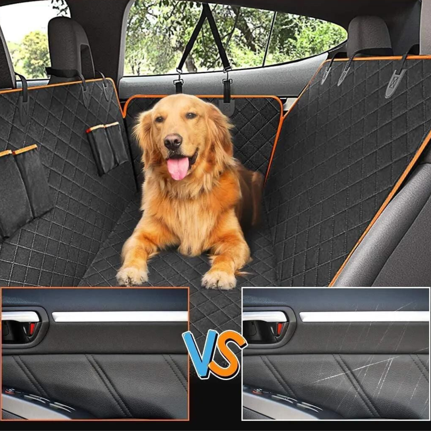 Devako bagsæde pote beskytter