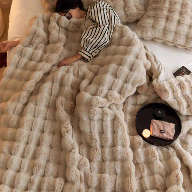Luxusná mäkká kožušinová deka - SnuggleFur