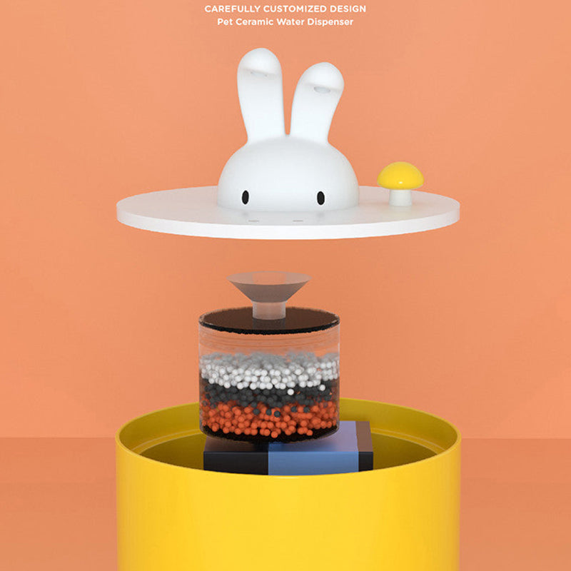 Devako Design fontana d'acqua per gatti Kaninchen