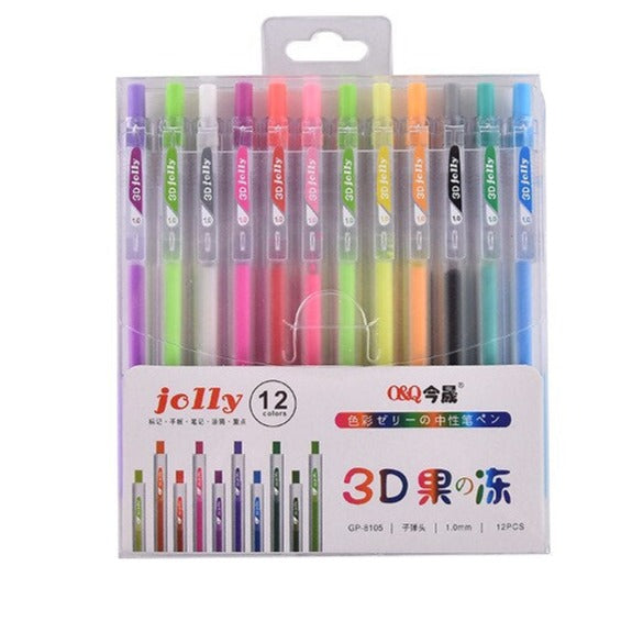 Set di penne gel colorate per design 3D creativi - Set ArtPen 3D