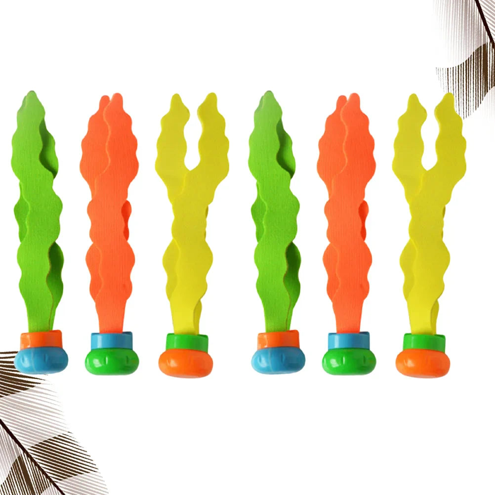 SeaToy – Letní potápěčská sada hraček s mořskou řasou (6dílná)