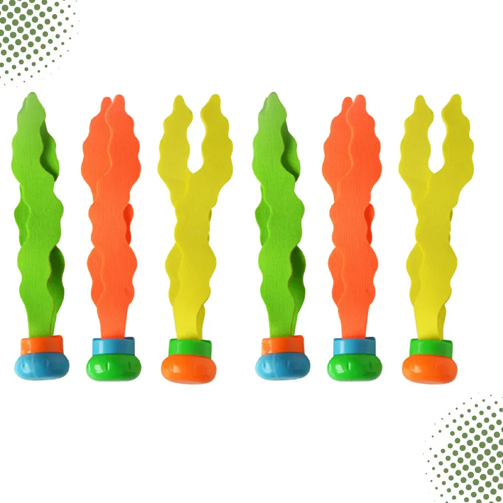 SeaToy – Letní potápěčská sada hraček s mořskou řasou (6dílná)