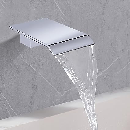 Fluxis – Sensor-Wandarmatur mit Wasserfallauslauf – Moderne Badezimmer & Küche