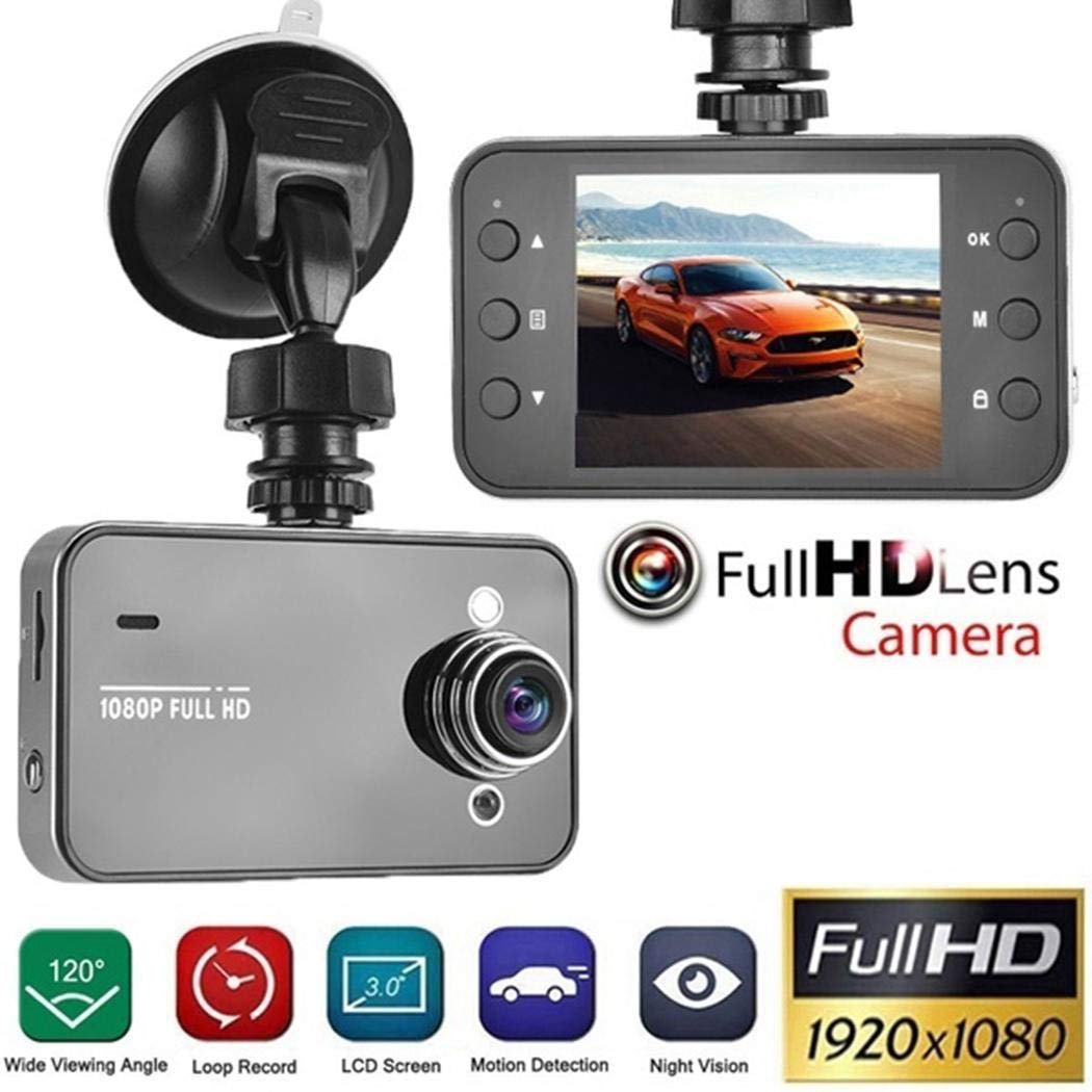 HD autokamera s nočním viděním a detekcí pohybu – 1080P záznam