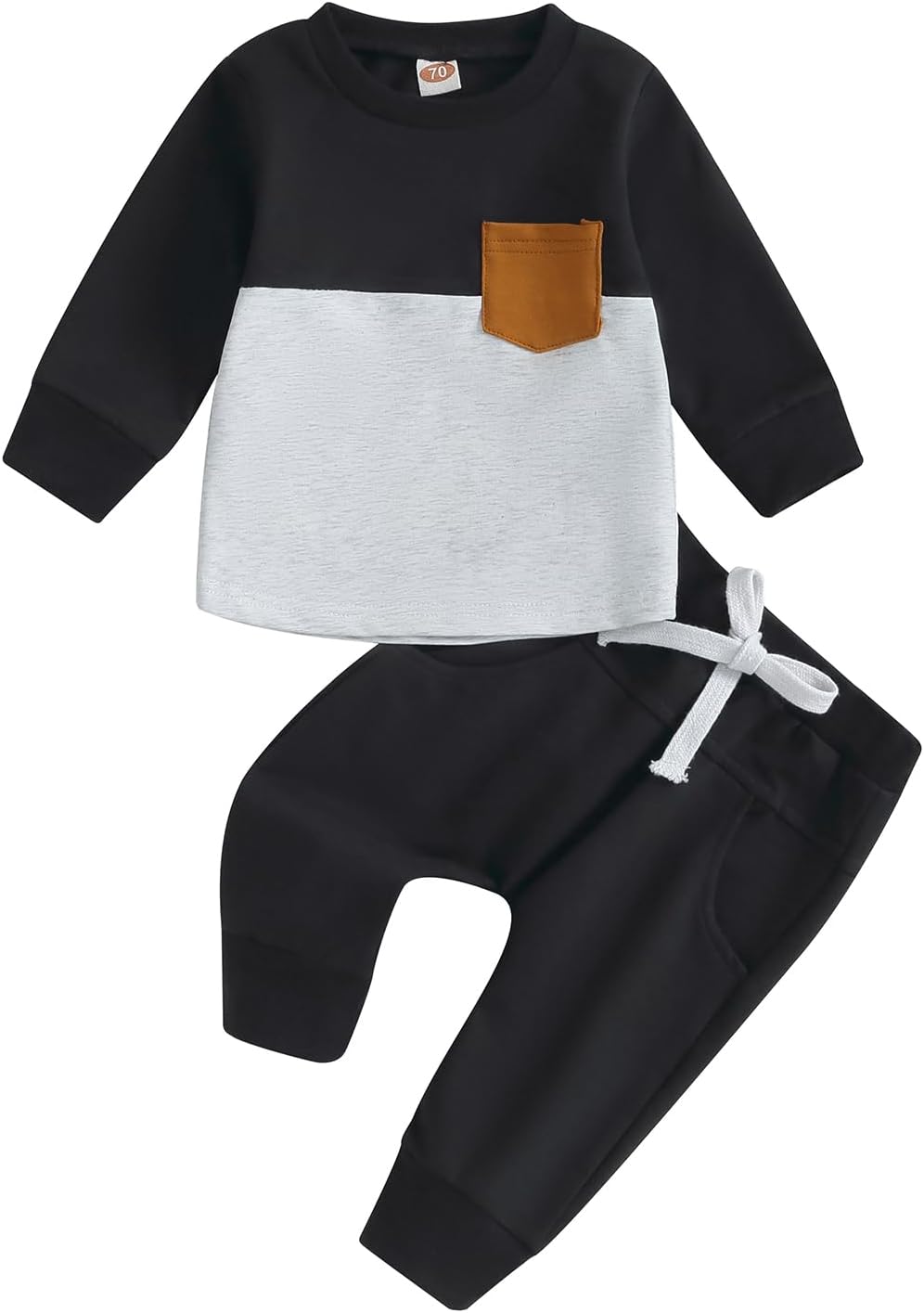 Baby Jogger Set Hiver - Sweatshirt et Pantalon avec Contraste