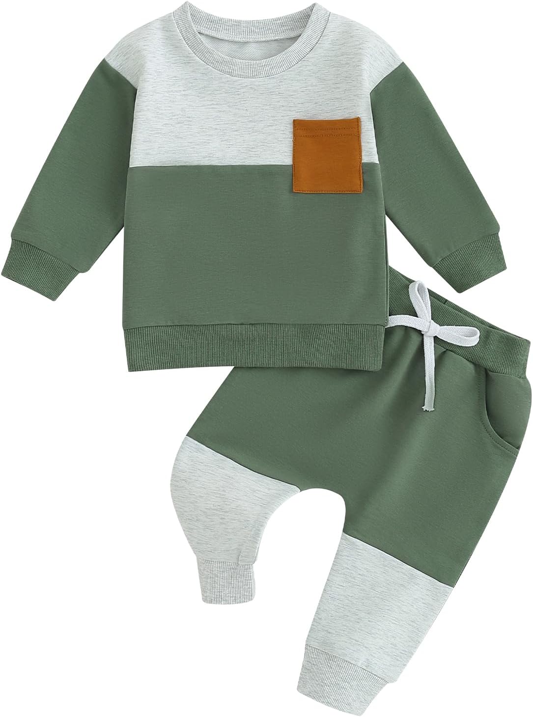 Baby Jogger Set Hiver - Sweatshirt et Pantalon avec Contraste