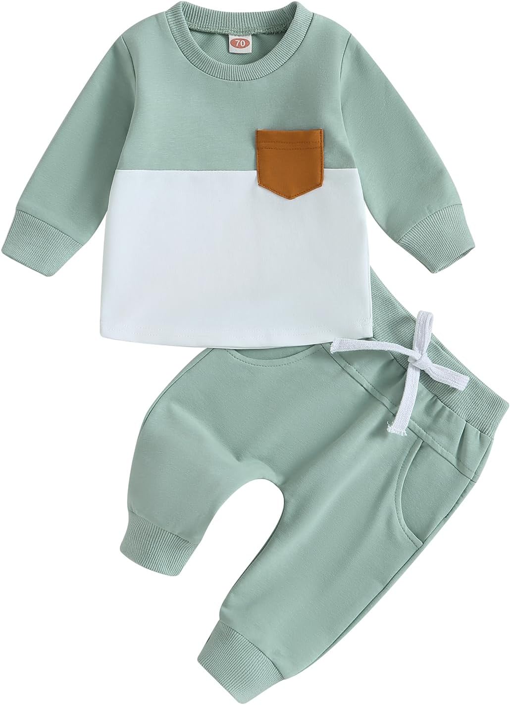 Baby Jogger Set Hiver - Sweatshirt et Pantalon avec Contraste