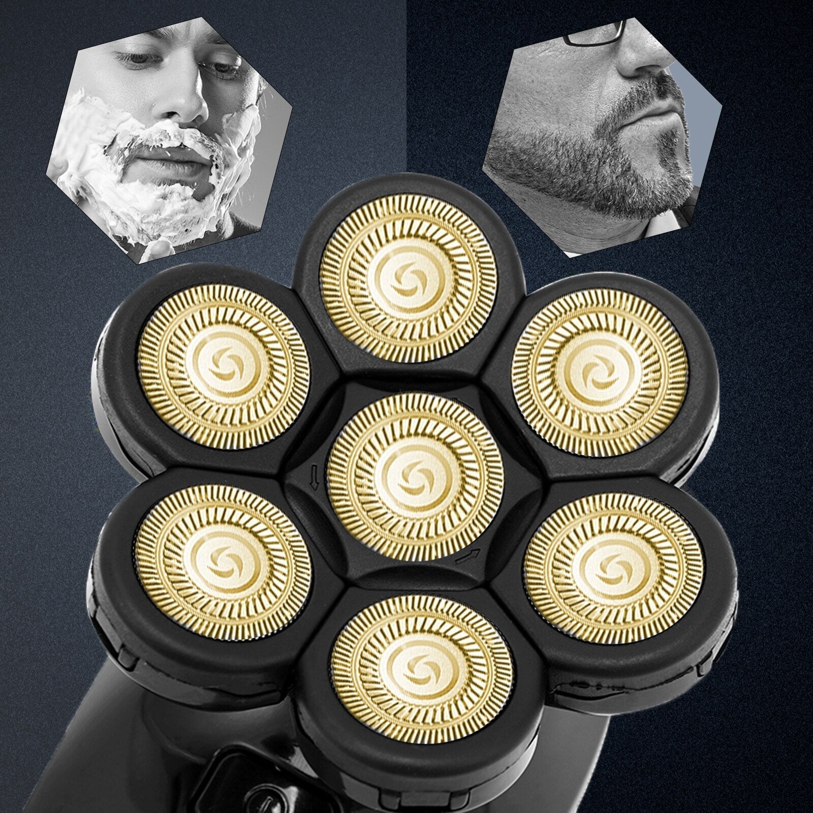Mauro 6in1 barberkniv til mænd - komfort, præcision og stil