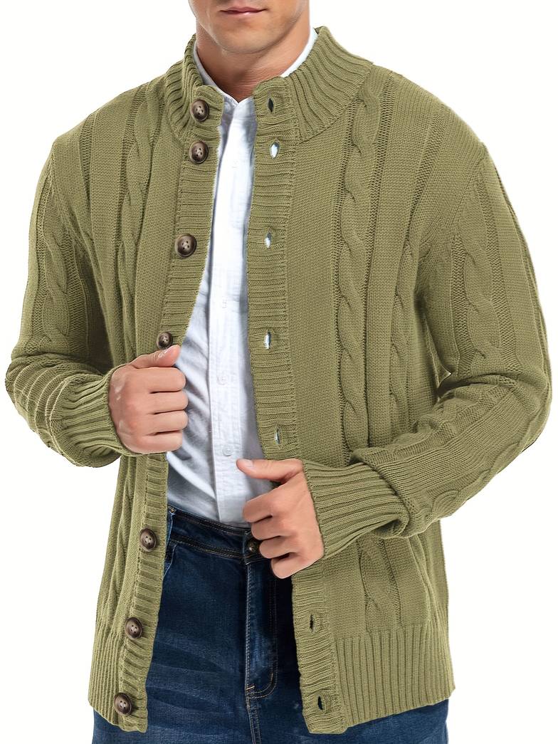 Bolendo Polar kardigan pro muže - Stylový vzor a pohodlný design