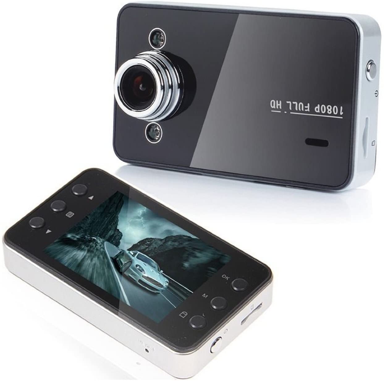 HD autokamera s nočním viděním a detekcí pohybu – 1080P záznam