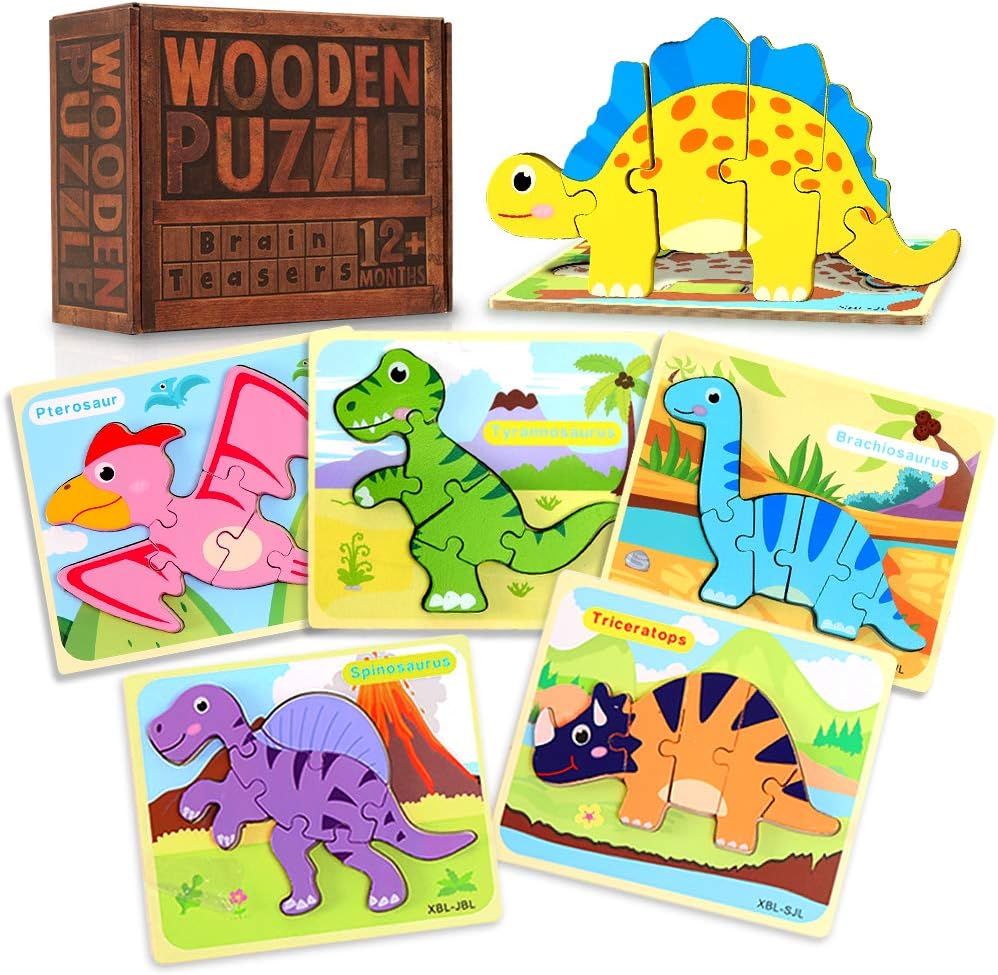 Sada puzzle - Podporuje schopnosť riešiť problémy a rozpoznávanie