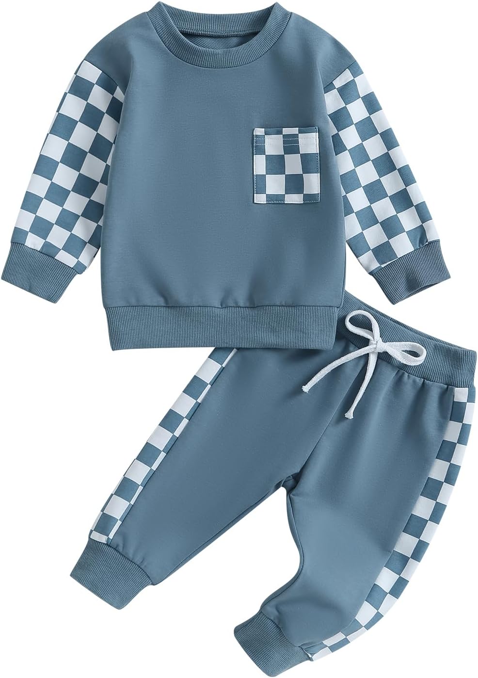 Baby Jogger Set Hiver - Sweatshirt et Pantalon avec Contraste