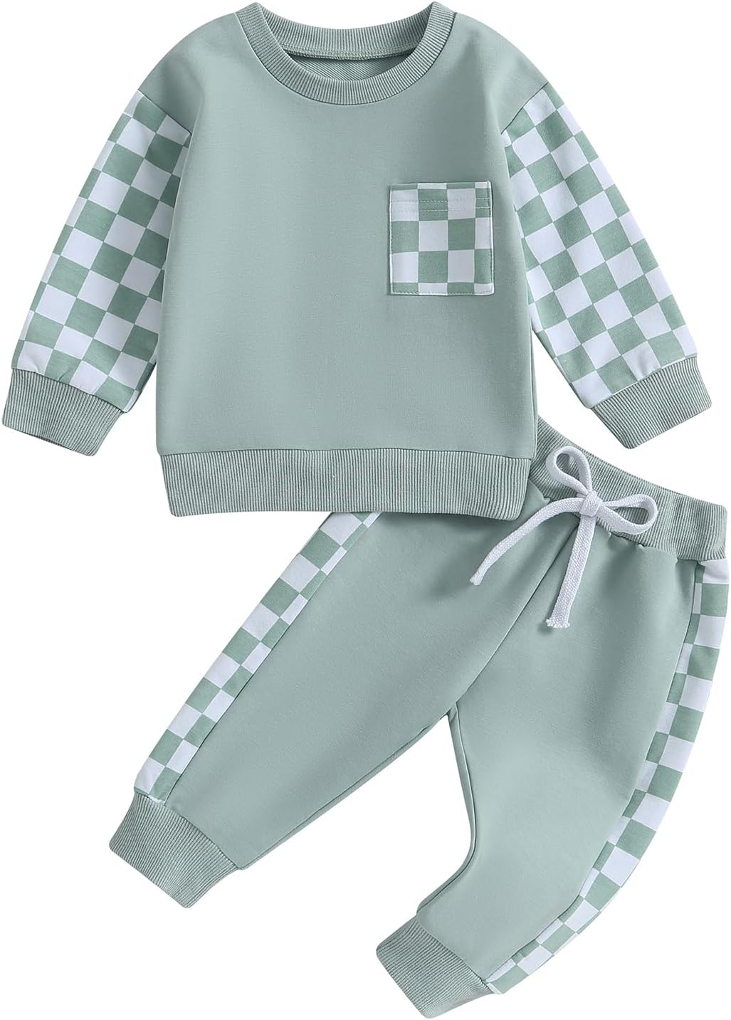 Baby Jogger Set Hiver - Sweatshirt et Pantalon avec Contraste