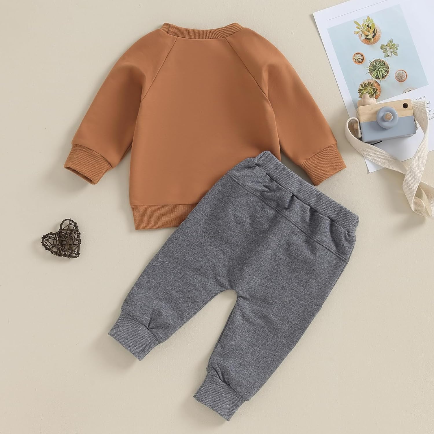 Baby Jogger Set Hiver - Sweatshirt et Pantalon avec Contraste