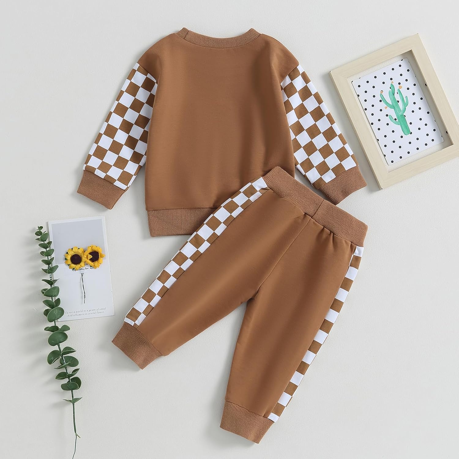 Baby Jogger Set Hiver - Sweatshirt et Pantalon avec Contraste