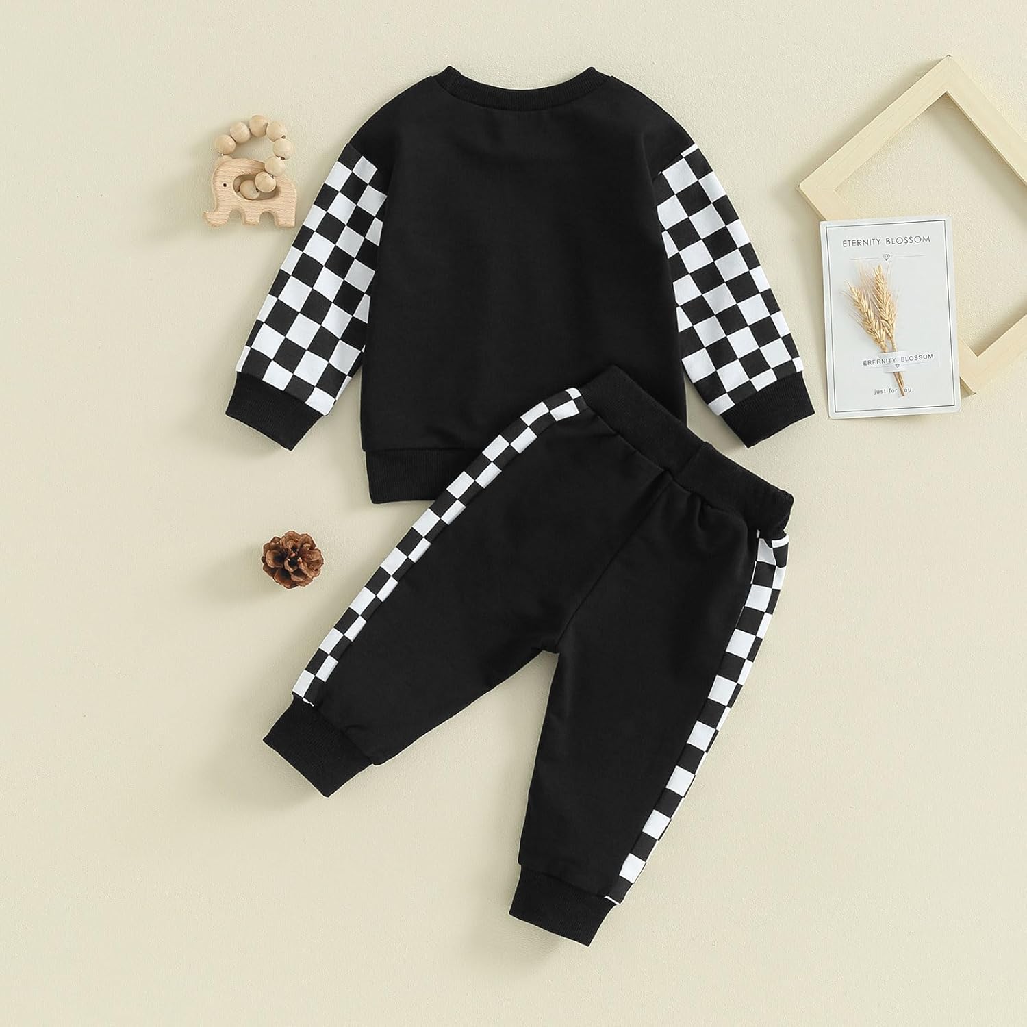 Baby Jogger Set Hiver - Sweatshirt et Pantalon avec Contraste