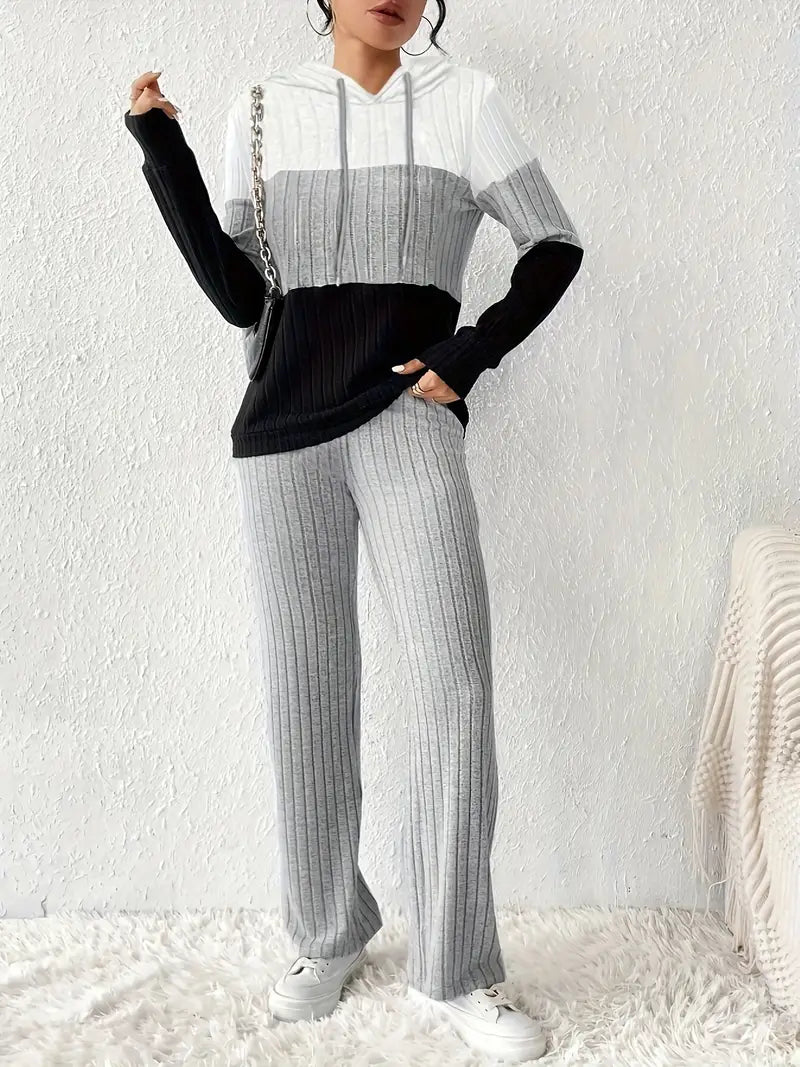 Ensemble sweat à capuche et pantalon pour femmes - Quinci