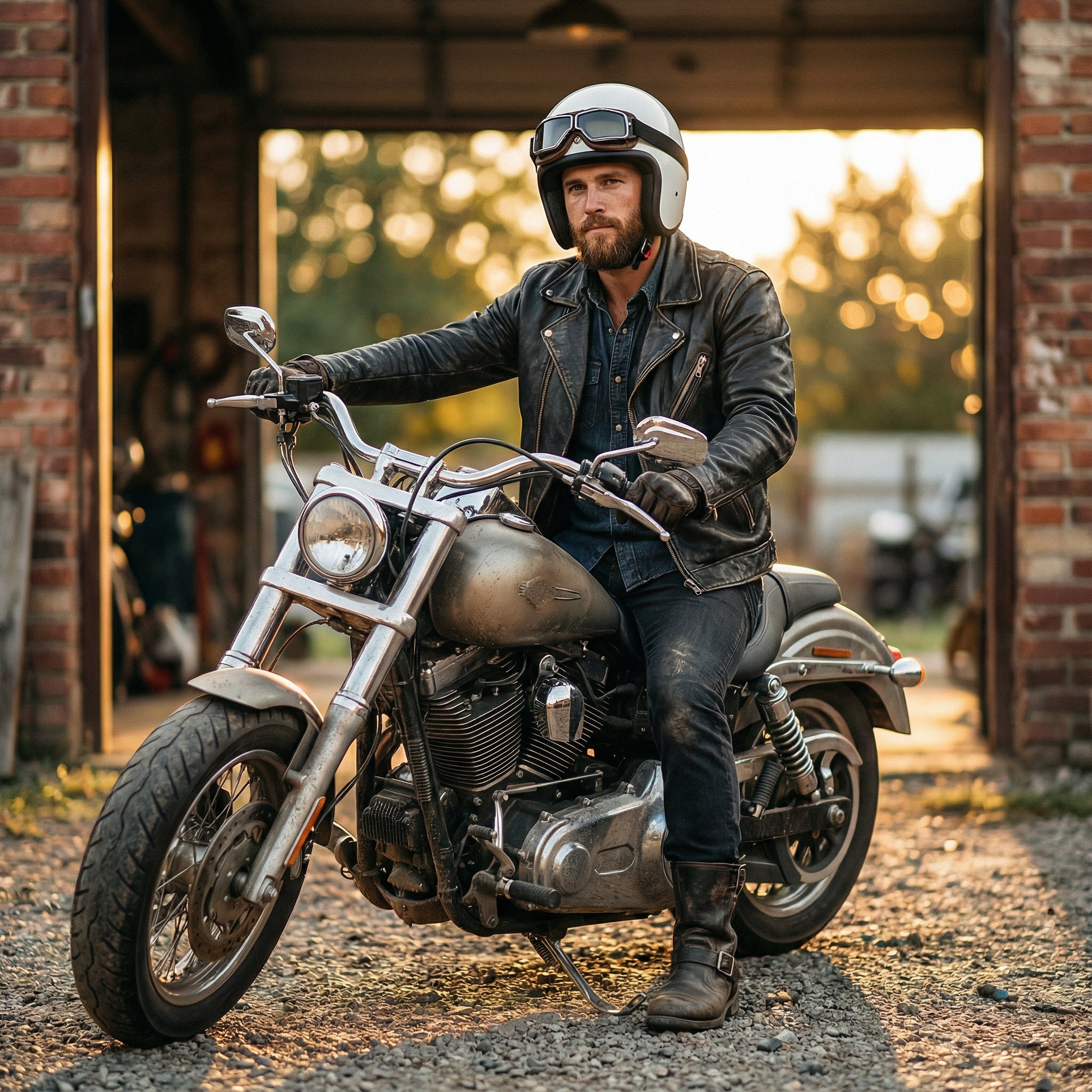 Occhiali da moto in pelle – RiderEdge