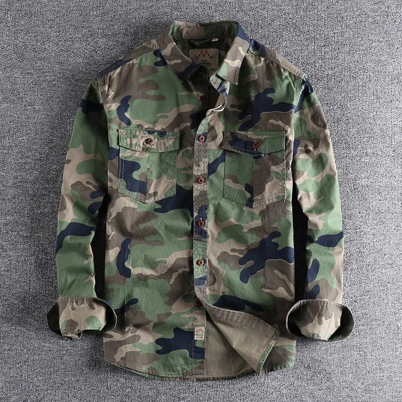 Bolendo Camicia mimetica