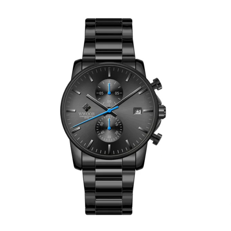 Montre d'affaires pour hommes | Chronographe sportif – Teddy