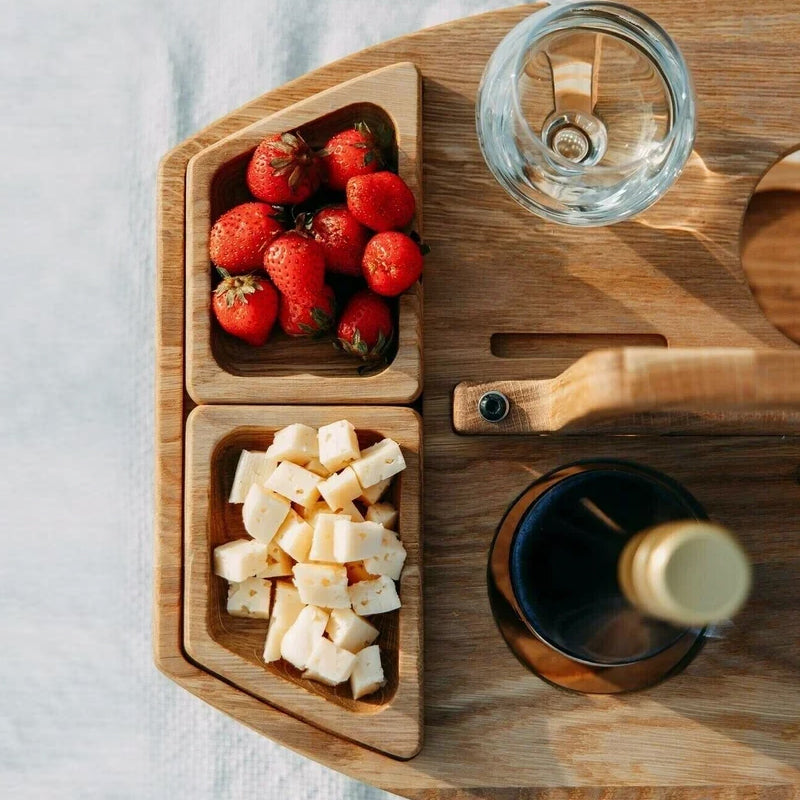 Tavolo da picnic portatile in legno – WineNest