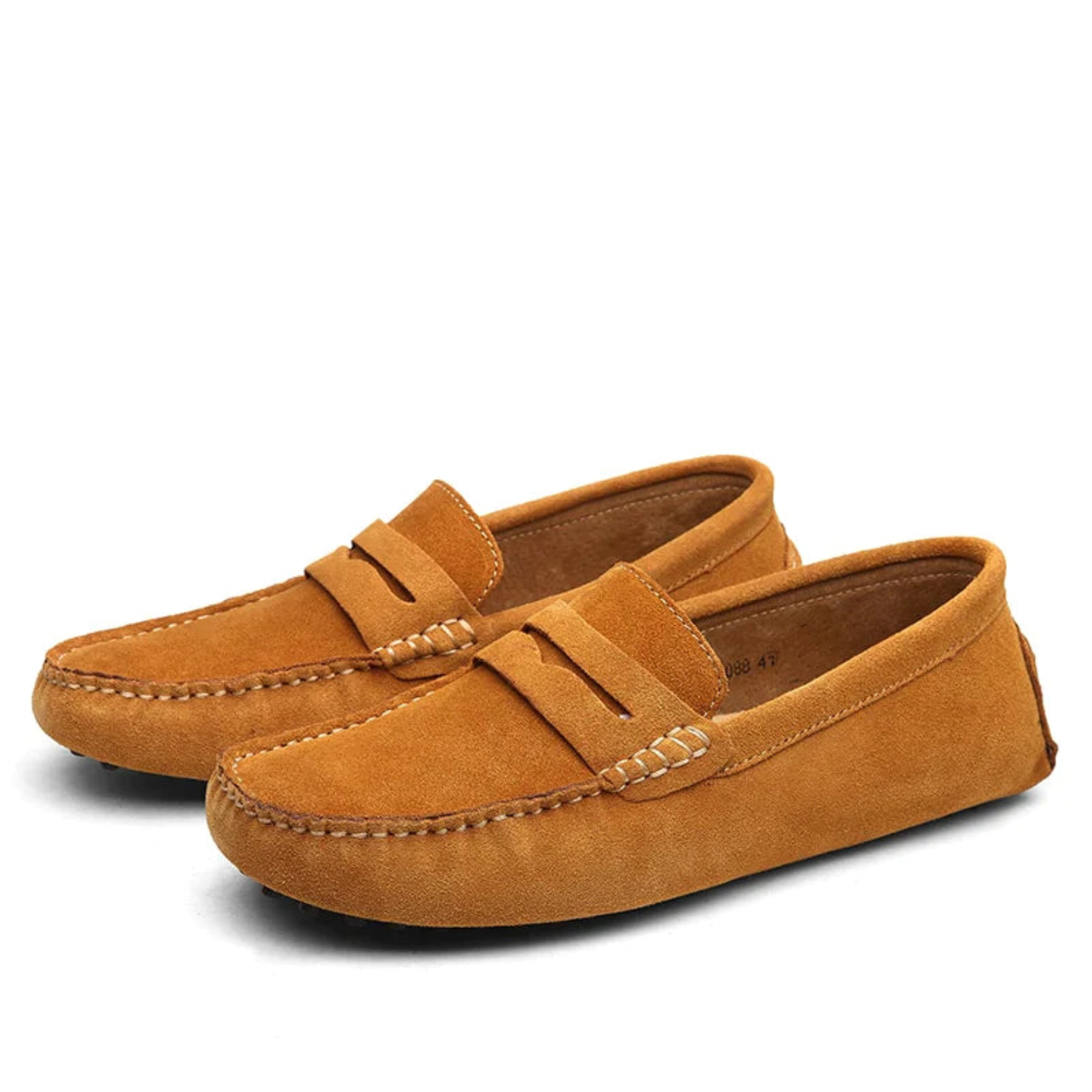 Edelmann – Mocassins de luxe pour hommes en cuir, élégants et confortables, antidérapants