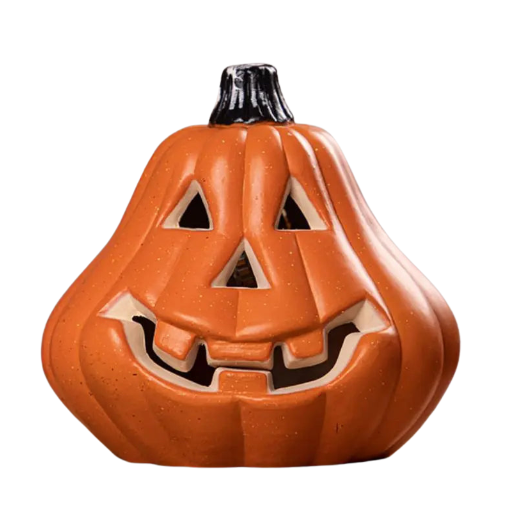 PumpkinGlow – LED dýňová lampa vodotěsná pro venkovní Halloween dekoraci