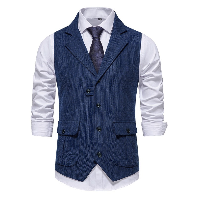 Pánska vesta Luca | Elegantný vzhľad s praktickými detailmi