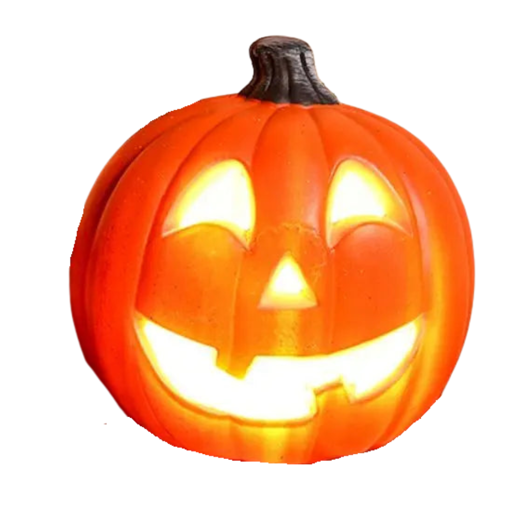 PumpkinGlow – LED dýňová lampa vodotěsná pro venkovní Halloween dekoraci