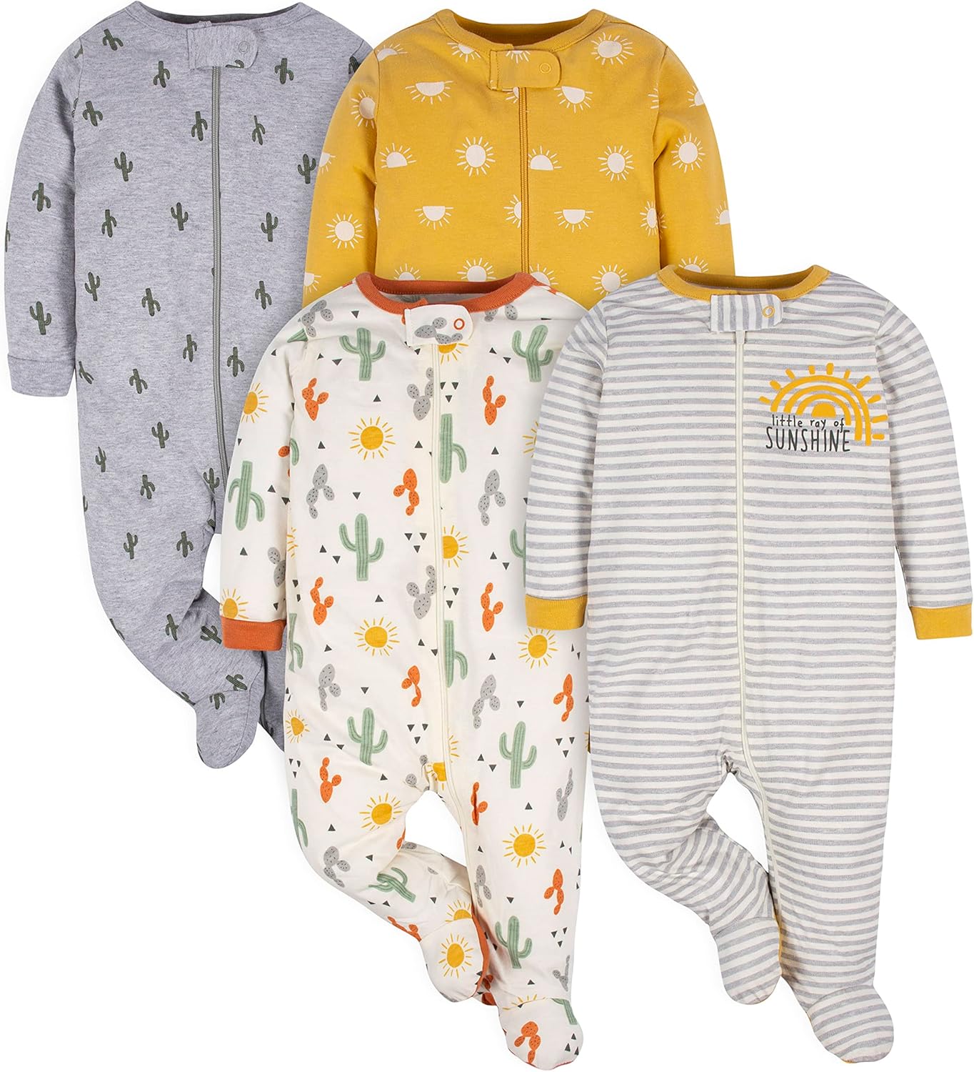 Gerber Babyschlafanzug für Jungen mit Füßen
