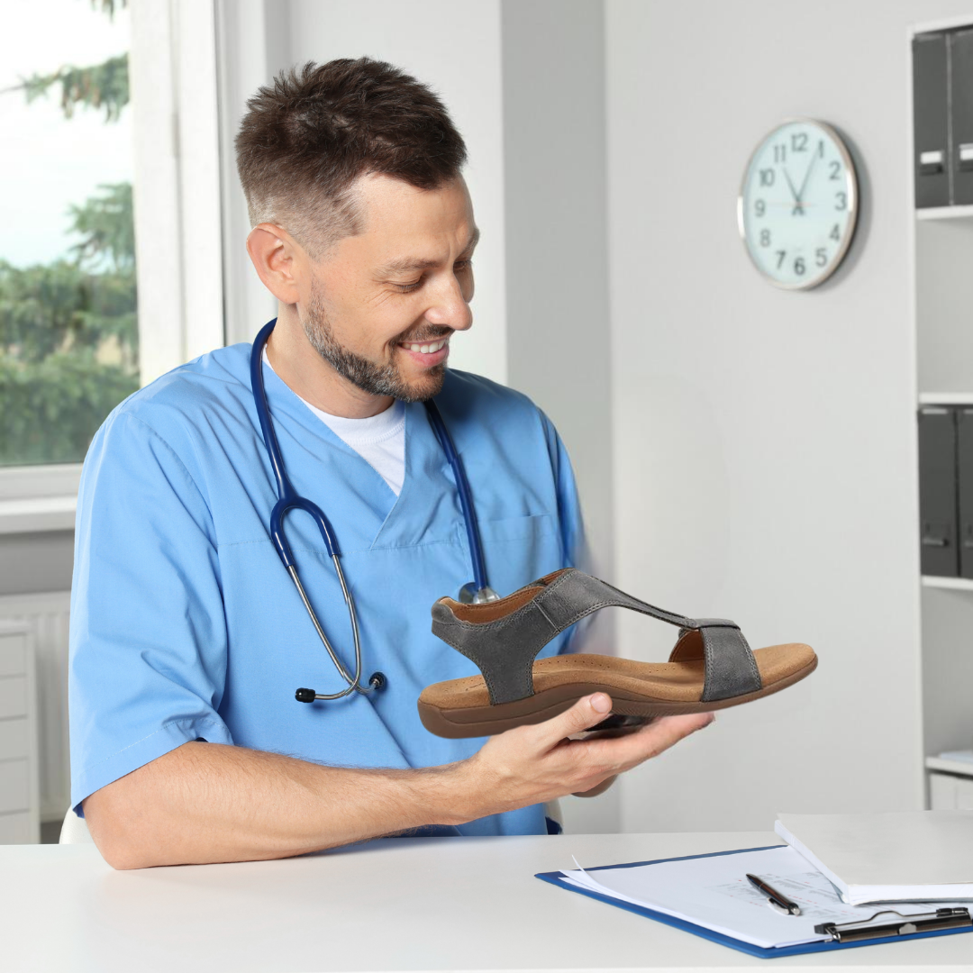 Ergonomische Sandalen Mit Fußgewölbestütze | Rutschfest & Bequem