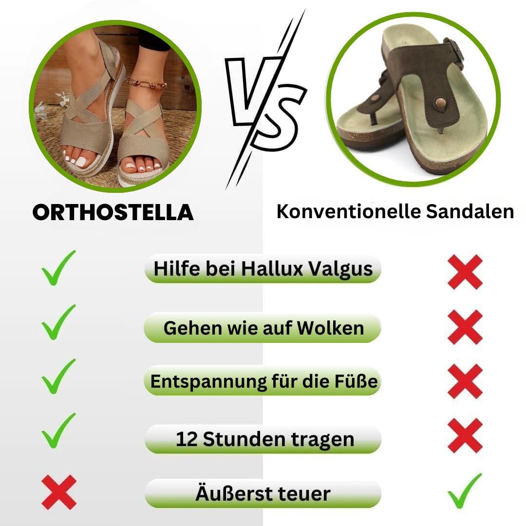 OrthoStella - sandales ergonomiques et antidouleur pour femmes
