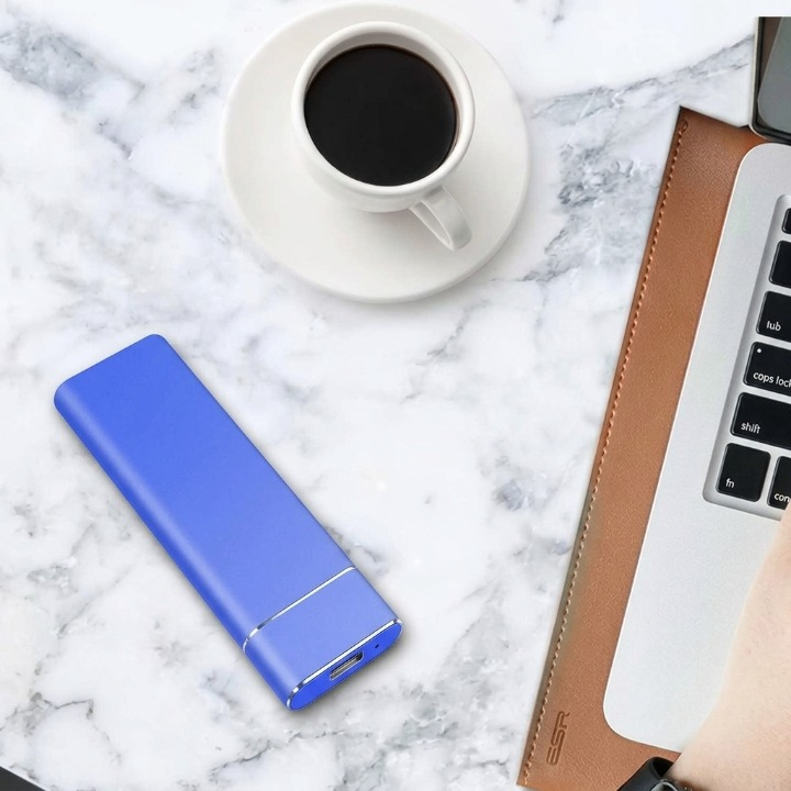 8TB Externe SSD — USB 3.1 Typ-C, Plug & Play, Aluminium 3