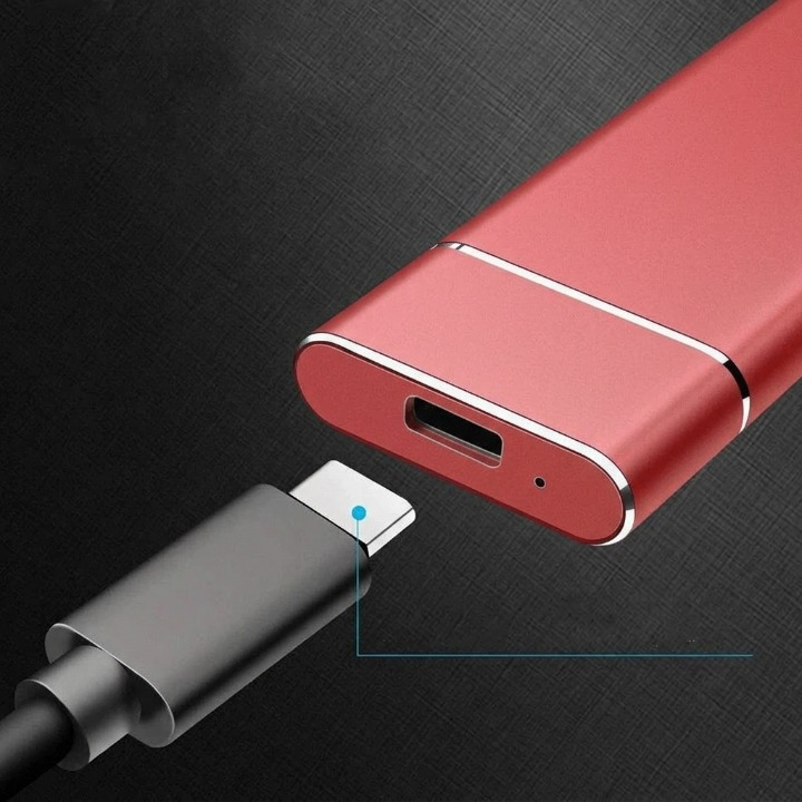 8TB Externe SSD — USB 3.1 Typ-C, Plug & Play, Aluminium 5