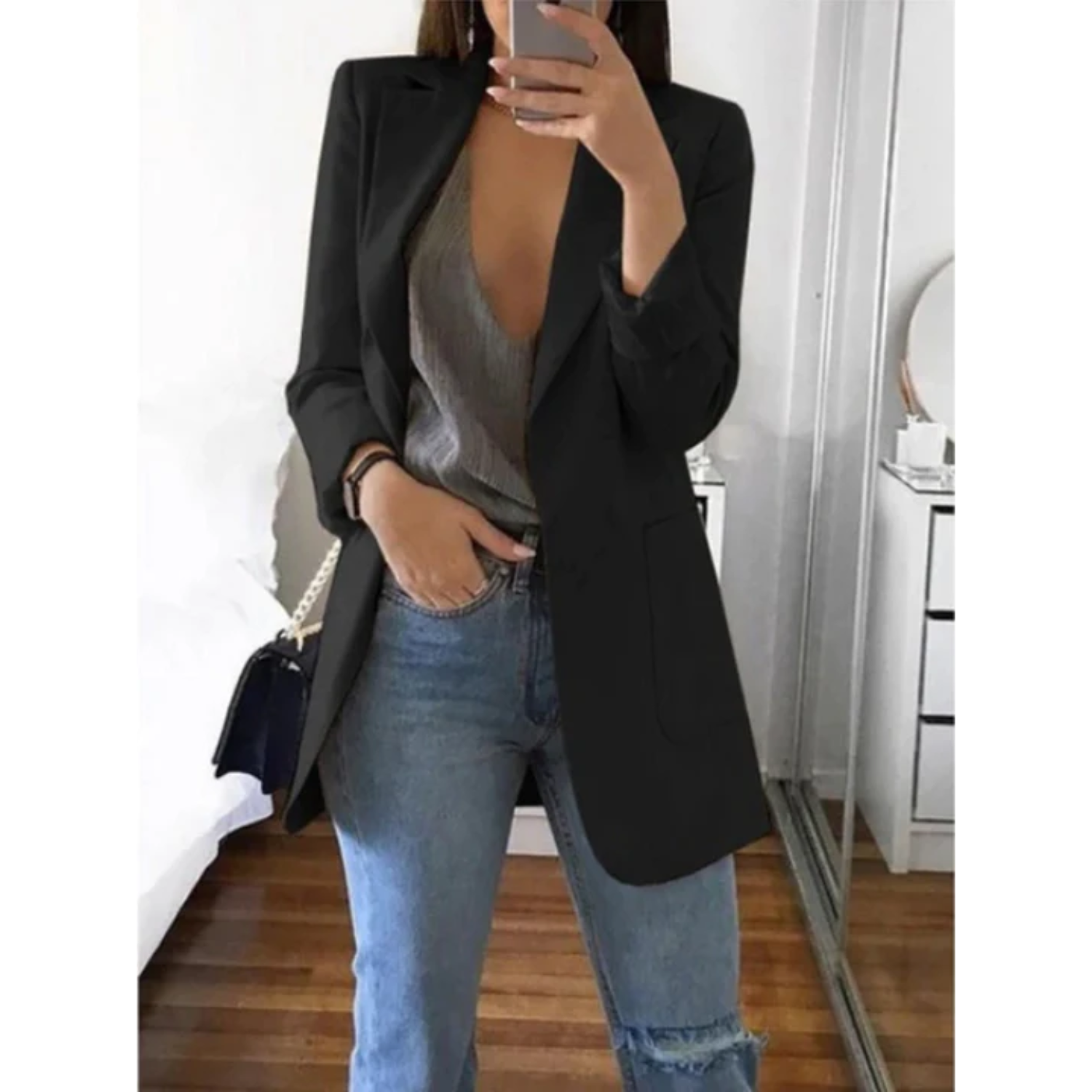 Blazer moderno e elegante in vestibilità slim - Azalea