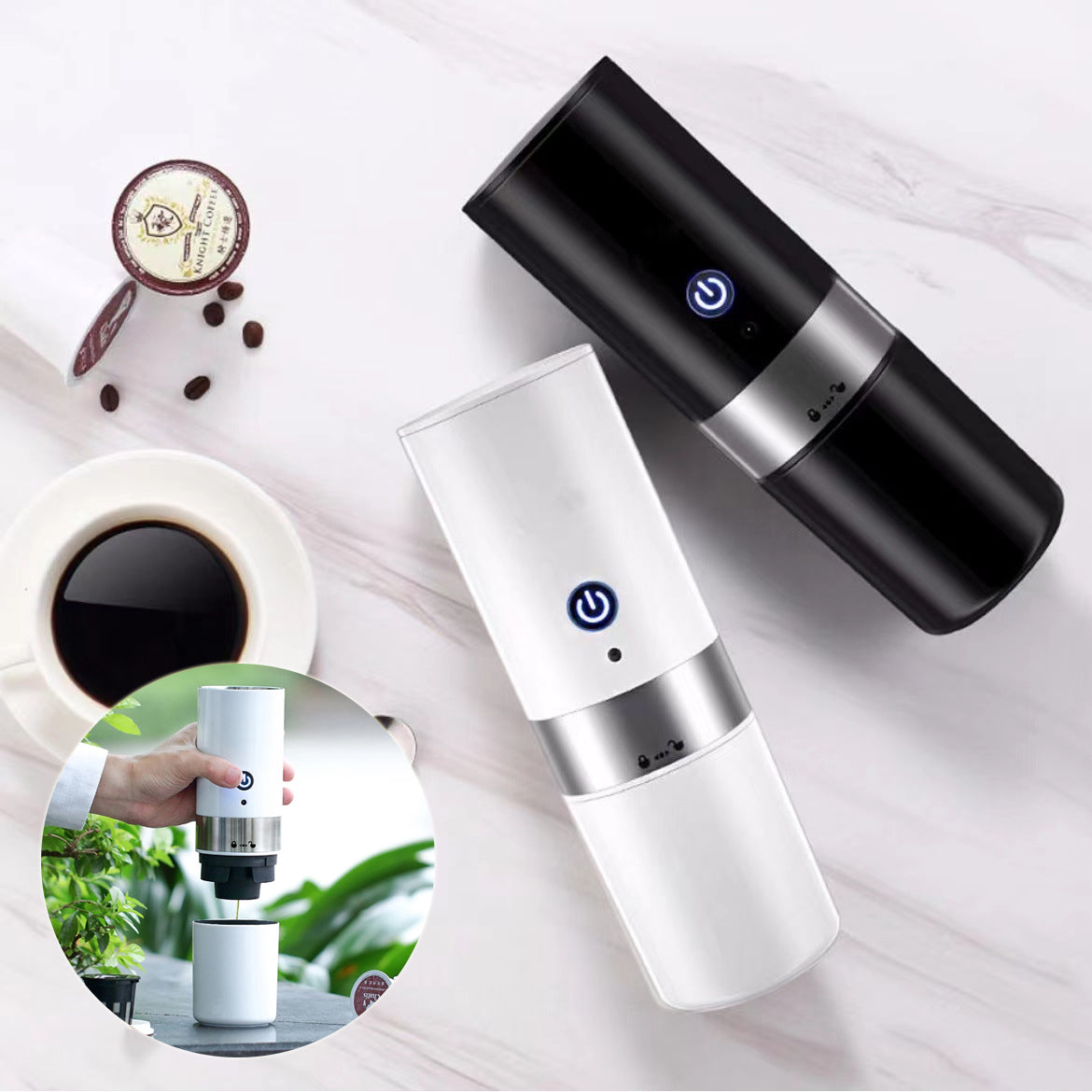 Bolendo Kopy - Tragbare elektrische Kaffeemaschine