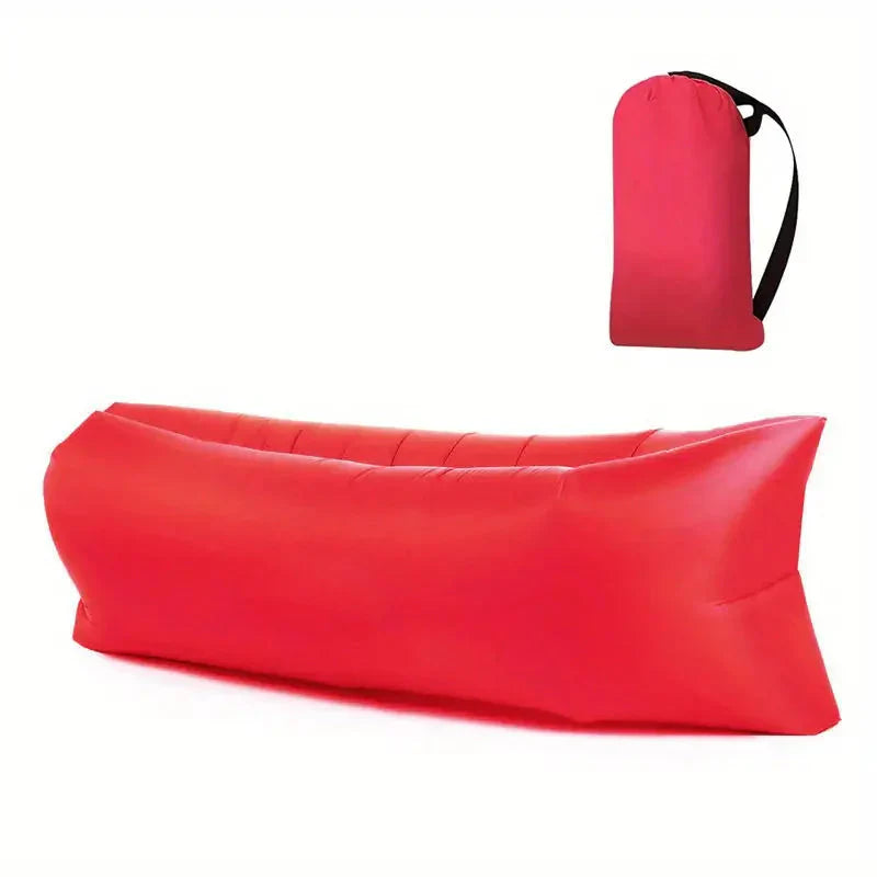 OutdoorHaven Air Lounger - Přenosná nafukovací matrace pro pohodlí při každém dobrodružství