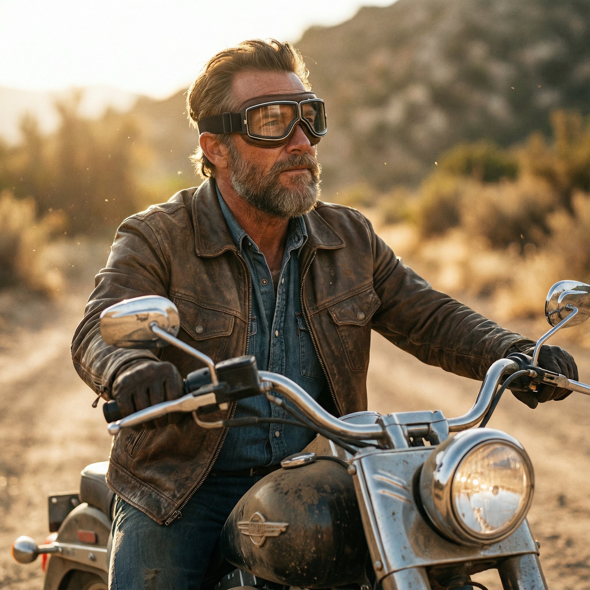 Occhiali da moto in pelle – RiderEdge