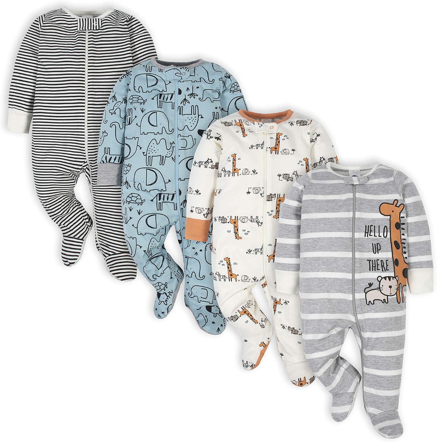 Gerber Babyschlafanzug für Jungen mit Füßen
