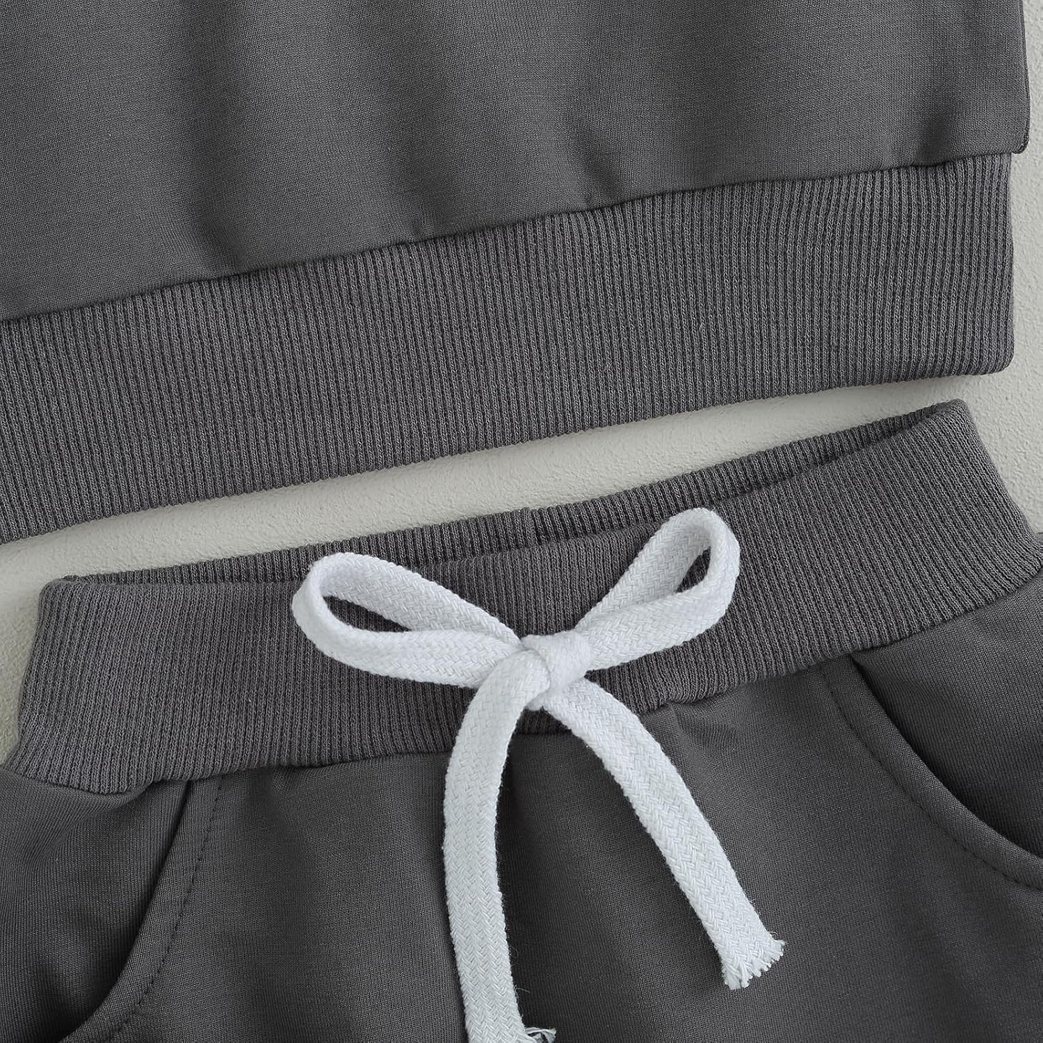 Baby Jogger Set Hiver - Sweatshirt et Pantalon avec Contraste