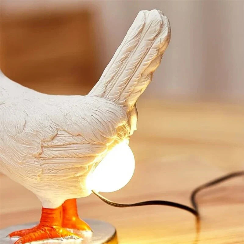 ChickLite Funny Chickens Tischlampe - Niedliche aSphere Beleuchtung für jedes Zuhause