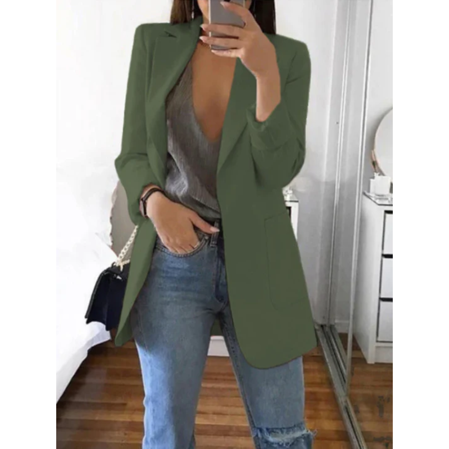 Blazer moderno e elegante in vestibilità slim - Azalea