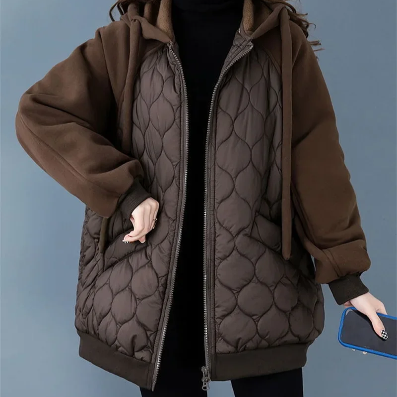 Giacca Ylka | Giacca trapuntata oversize con cappuccio per comfort invernale