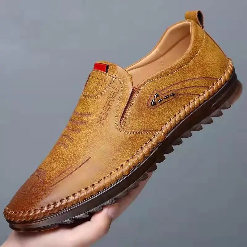 Curt - Komfortable og åndbare loafers i læder