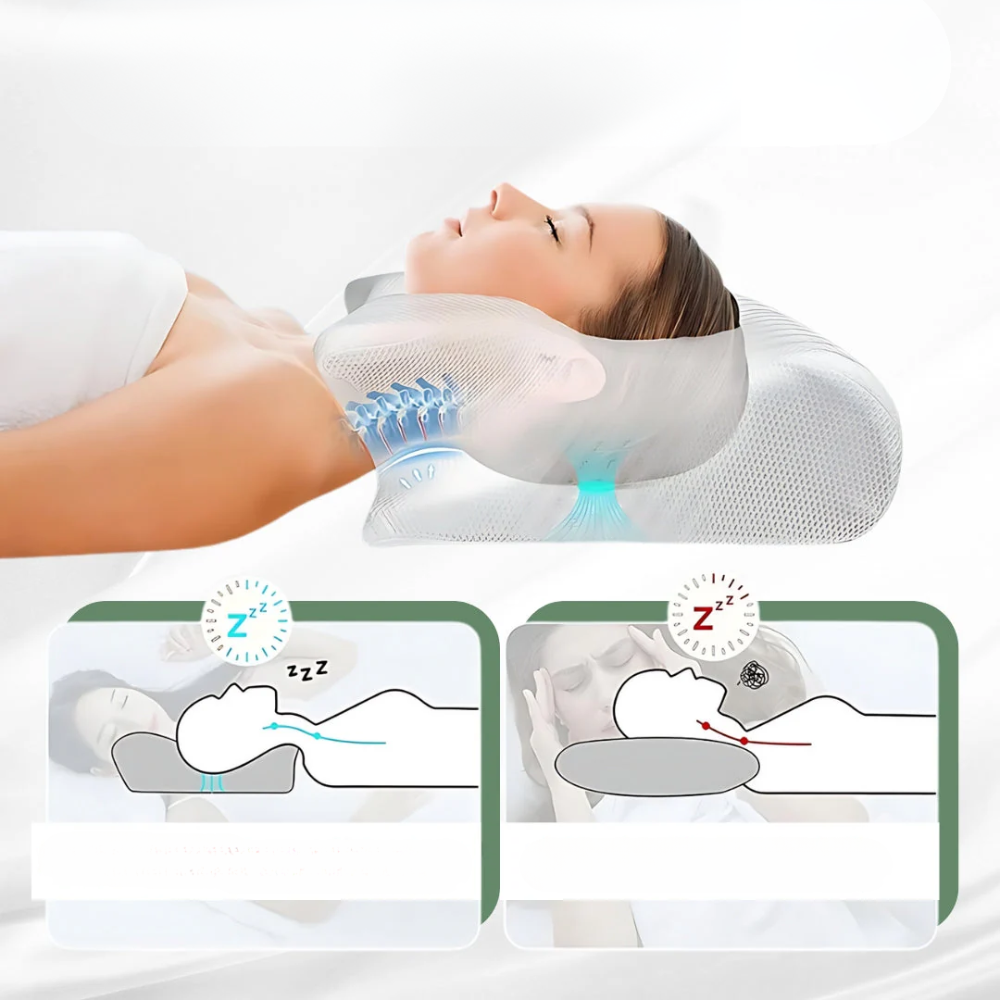Polštář SpineSupport - ergonomický design pro pohodlný spánek