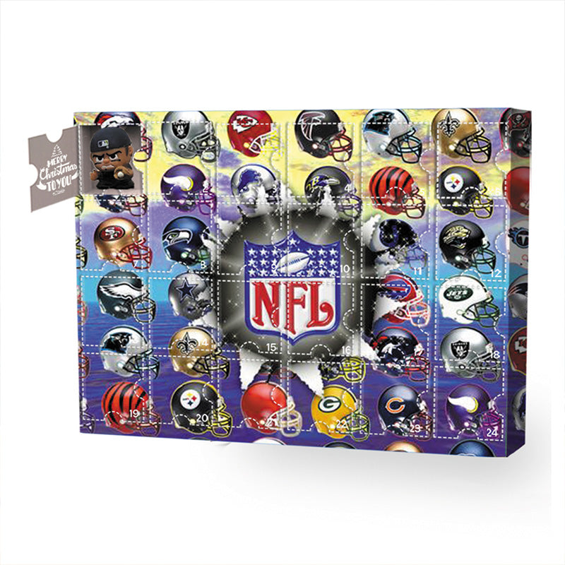 GridironJoy – NFL adventní kalendář s 24 dárky – Vánoce