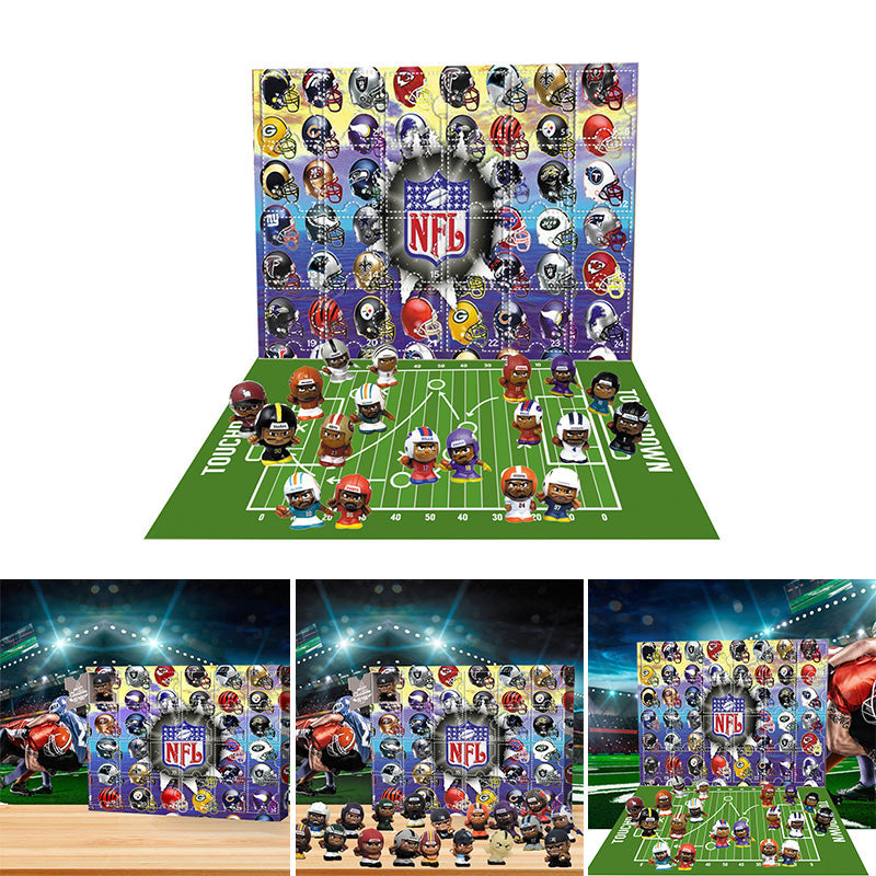 GridironJoy – NFL adventní kalendář s 24 dárky – Vánoce