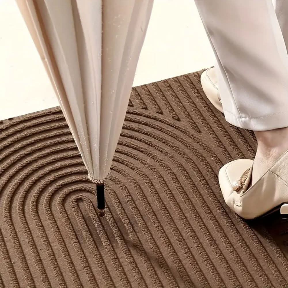 AQUARAY – Absorbent, washable mat with flowing line pattern 8