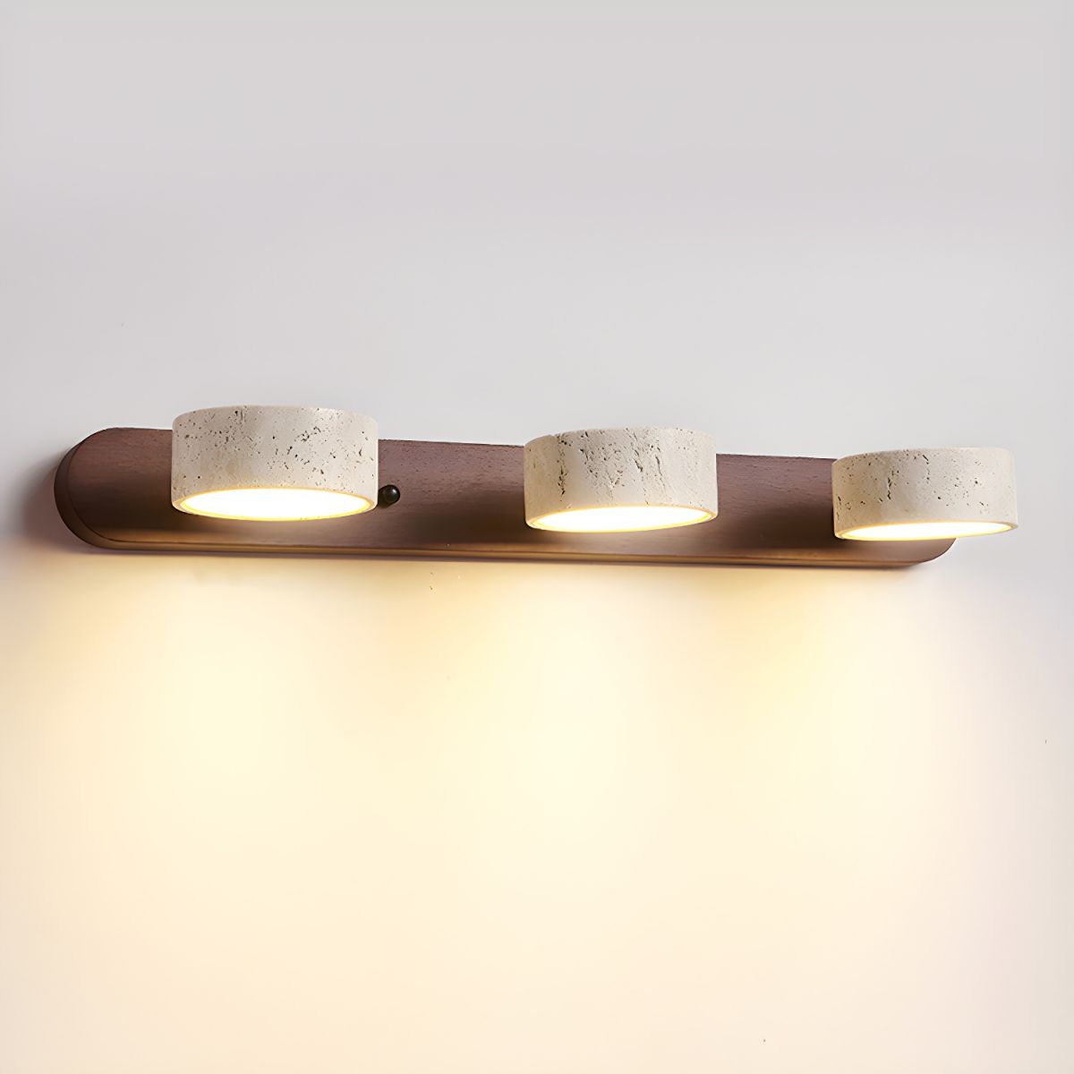 AVERRA – LED-Wandleuchte aus Travertin für architektonischen Luxus 13